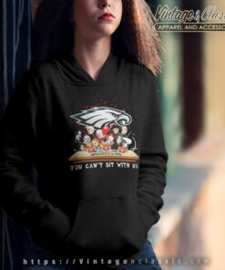 Horror You Cant Sit With Us Philadelphia Eagles Hoodie