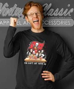 You Cant Sit With Us Tampa Bay Buccaneer Long Sleeve Tee