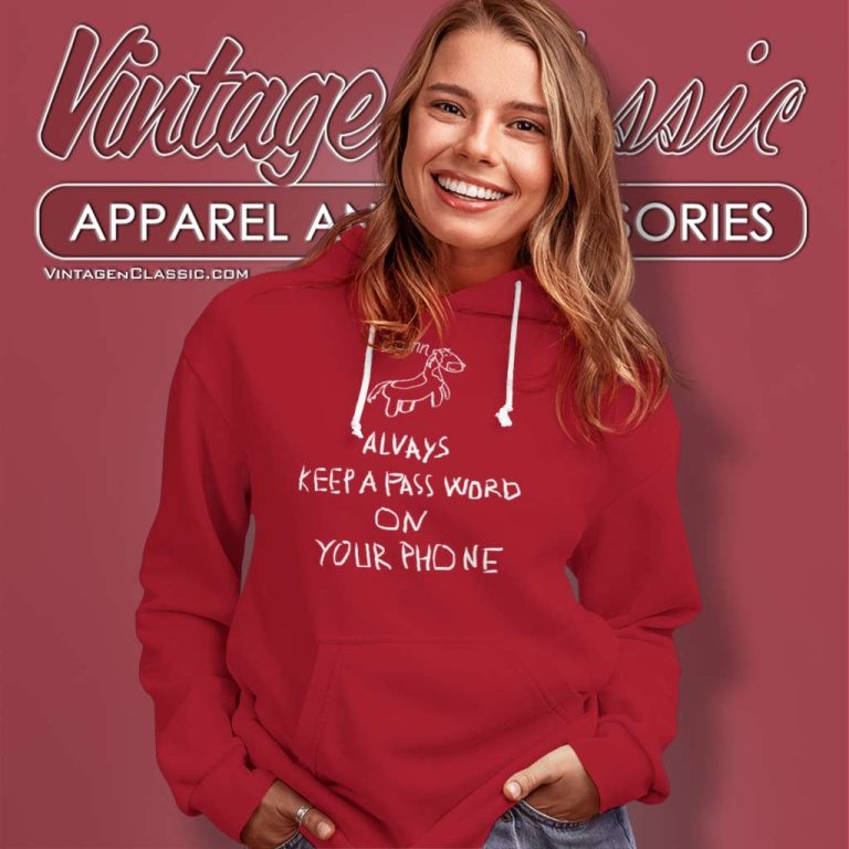 Horse Video Man Orange Shirt Always Keep A Password On Your Phone Hoodie Horse Video Man Orange Shirt Always Keep A Password On Your Phone Hoodie