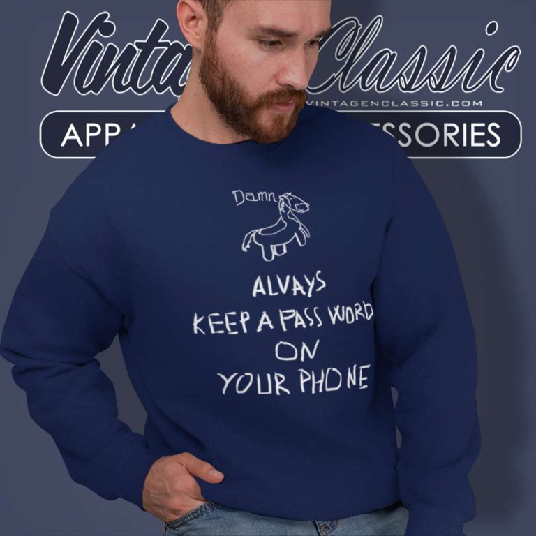 Horse Video Man Orange Shirt Always Keep A Password On Your Phone Sweatshirt Horse Video Man Orange Shirt Always Keep A Password On Your Phone Sweatshirt