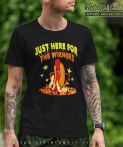 Hot Dog Im Just Here For The Wieners 4th Of July Shirt 6 Hot Dog Im Just Here For The Wieners 4th Of July T Shirt