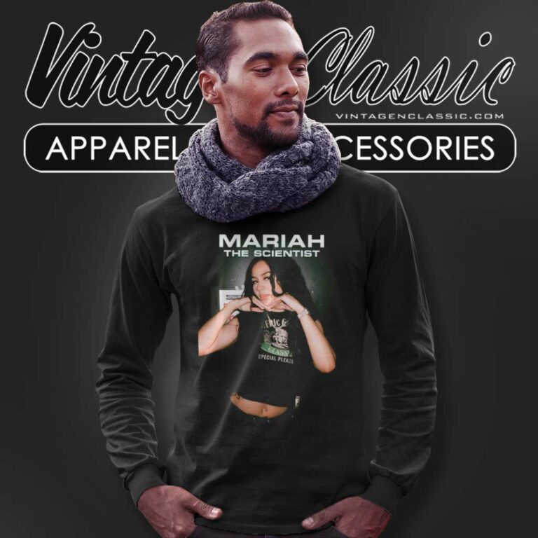 Hot Mariah Scientist Singer Shirt Country Music Long Sleeve Tee Hot Mariah Scientist Singer Shirt Country Music Long Sleeve Tee