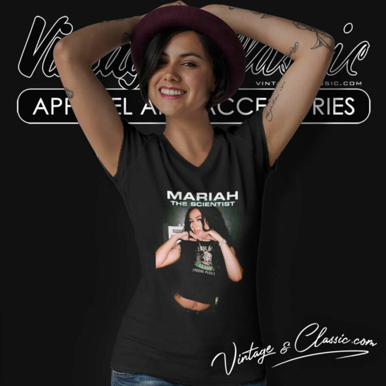 Hot Mariah Scientist Singer Shirt Country Music V Neck TShirt Hot Mariah Scientist Singer Shirt Country Music V Neck TShirt
