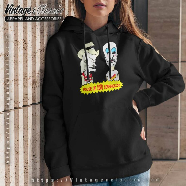 House Of 1000 Cornholios Beavis And Butthead Parody Hoodie House Of 1000 Cornholios Beavis And Butthead Parody Hoodie