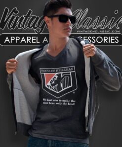 House Of Heileman Shirt We Dont Aim To Make The Most Beer Only The Best V Neck TShirt