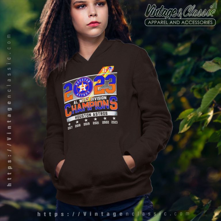 Houston Astros 2023 Al West Division Champions Hoodie Houston Astros 2023 Al West Division Champions Hoodie