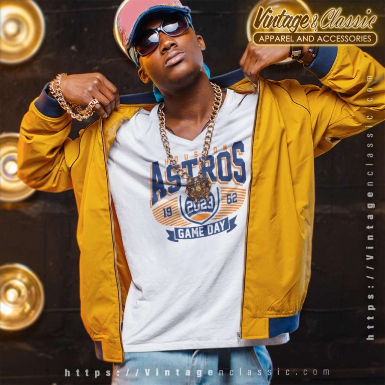 Houston Astros 2023 Game Day V Neck TShirt Houston Astros 2023 Game Day V Neck TShirt