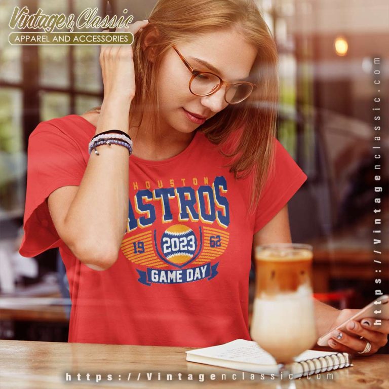 Houston Astros 2023 Game Day Women TShirt Houston Astros 2023 Game Day Women TShirt