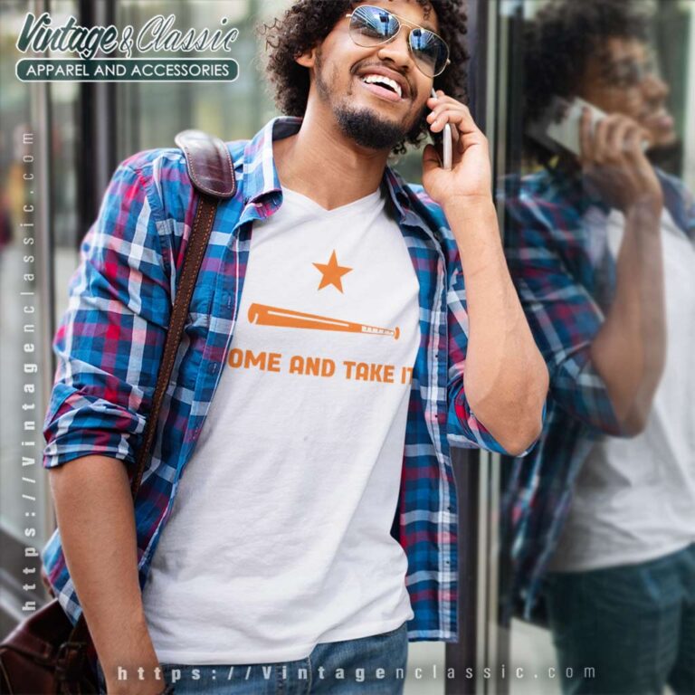 Houston Astros Come And Take It V Neck TShirt Houston Astros Come And Take It V Neck TShirt