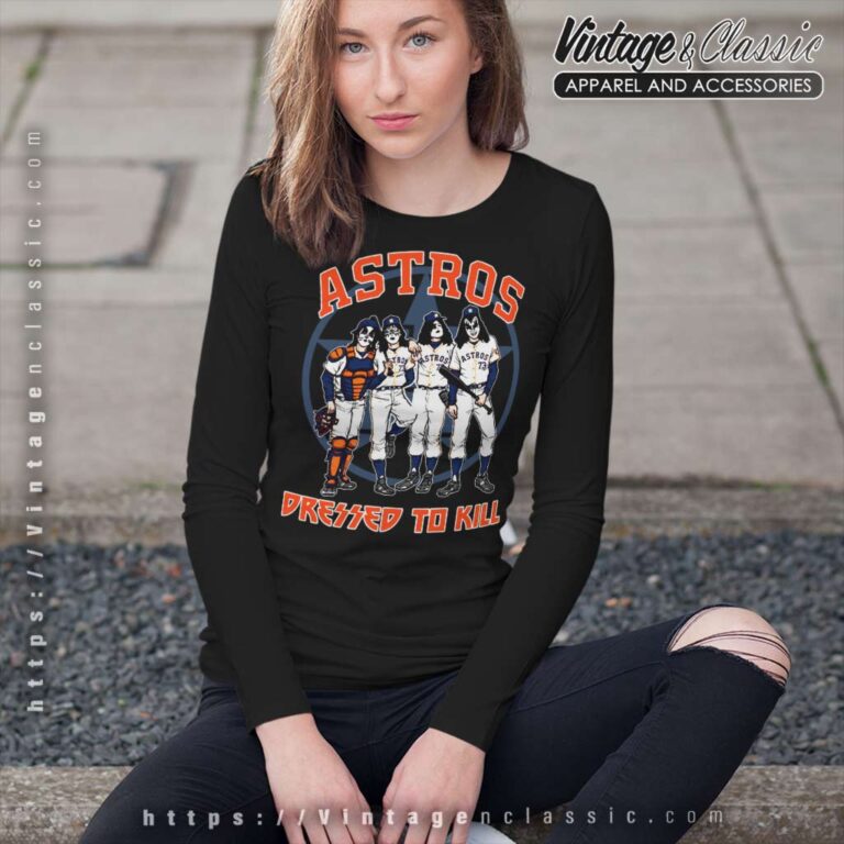 Houston Astros Dressed To Kill Long Sleeve Tee Houston Astros Dressed To Kill Long Sleeve Tee