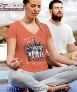 Houston Astros Dressed To Kill V Neck TShirt