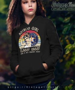 Houston Astros Girl Classy Sassy Hoodie
