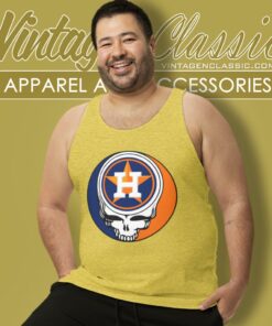 Houston Astros Grateful Dead Steal Face Tank Top Racerback