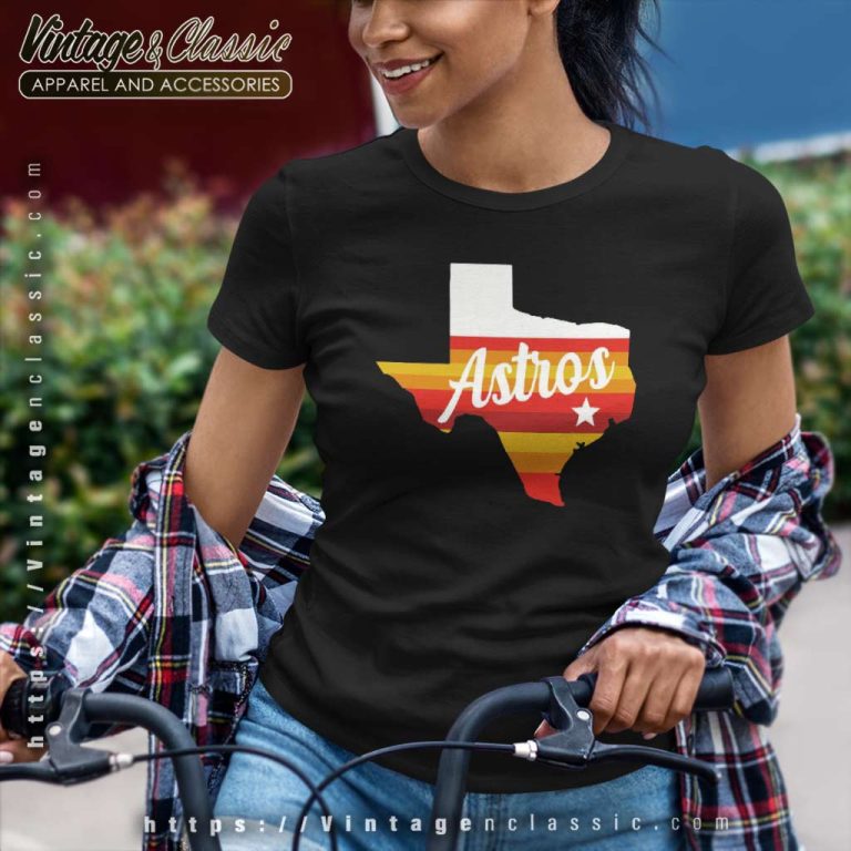 Houston Astros Of Texas Logo Women TShirt Houston Astros Of Texas Logo Women TShirt