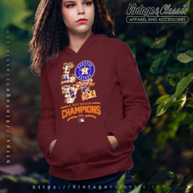 Houston Astros Shirt Love Al West Division Champions 2023 Signatures Hoodie Houston Astros Shirt Love Al West Division Champions 2023 Signatures Hoodie