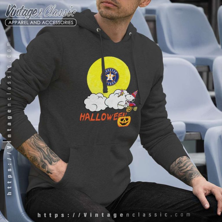 Houston Astros Snoopy Halloween Hoodie Houston Astros Snoopy Halloween Hoodie