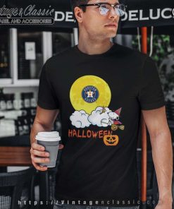 Houston Astros Snoopy Halloween T Shirt
