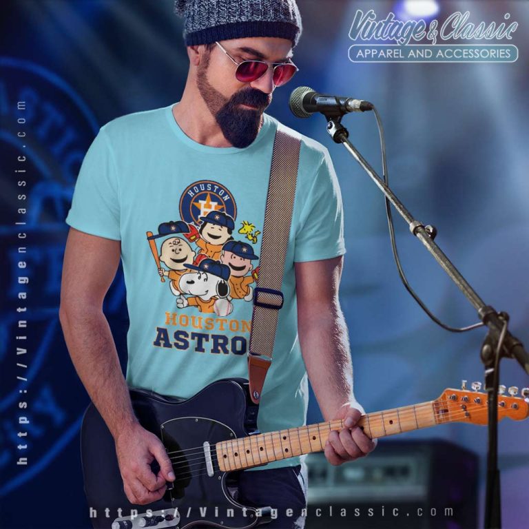 Houston Astros Snoopy The Peanuts T Shirt Houston Astros Snoopy The Peanuts T Shirt