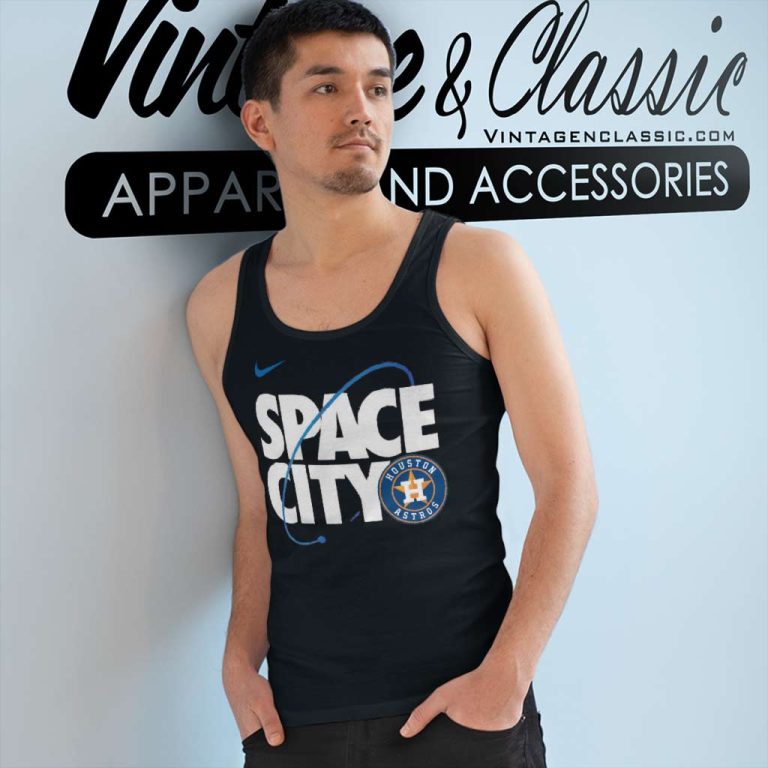 Houston Astros Space City Nike Local Club Tank Top Racerback Houston Astros Space City Nike Local Club Tank Top Racerback