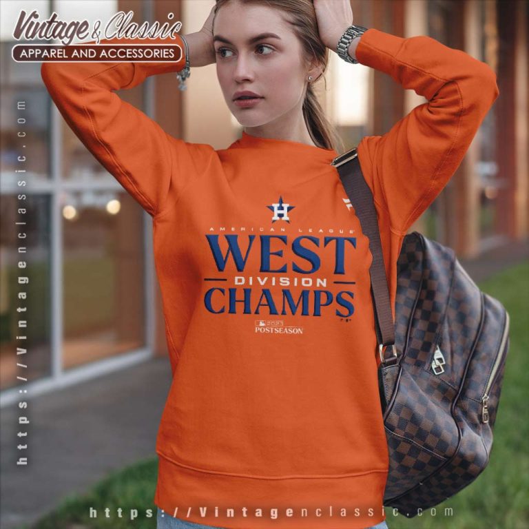 Houston Astros 2023 AL West Division Champions Sweatshirt Houston Astros 2023 AL West Division Champions Sweatshirt