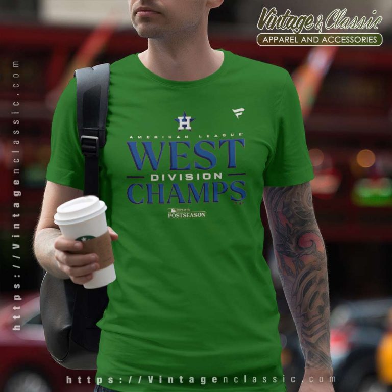 Houston Astros 2023 AL West Division Champions T Shirt Houston Astros 2023 AL West Division Champions T Shirt