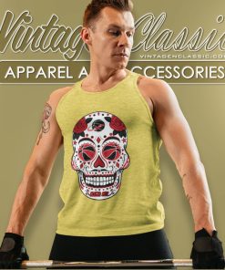 Houston Basketball Sugar Skull Tank Top Racerback