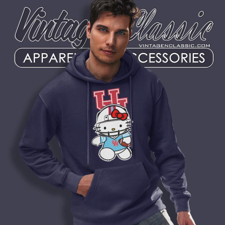 Houston Cougars Hello Kitty Hoodie Houston Cougars Hello Kitty Hoodie