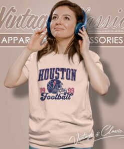 Houston Football 1999 Vintage Shirt For Fans Women TShirt