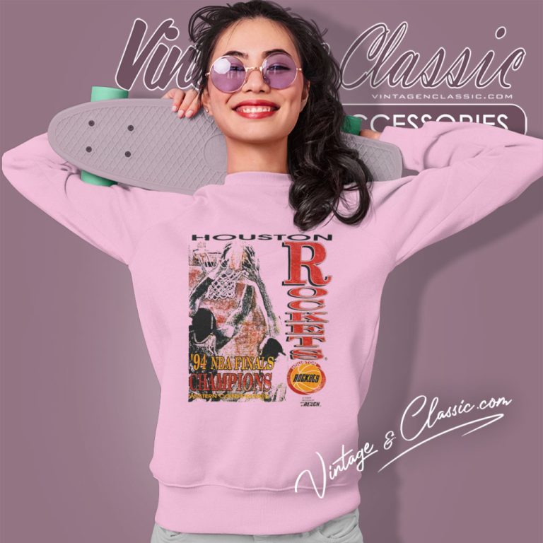 Houston Rockets Basketball Nba Finals Champions 1994 Sweatshirt Houston Rockets Basketball Nba Finals Champions 1994 Sweatshirt