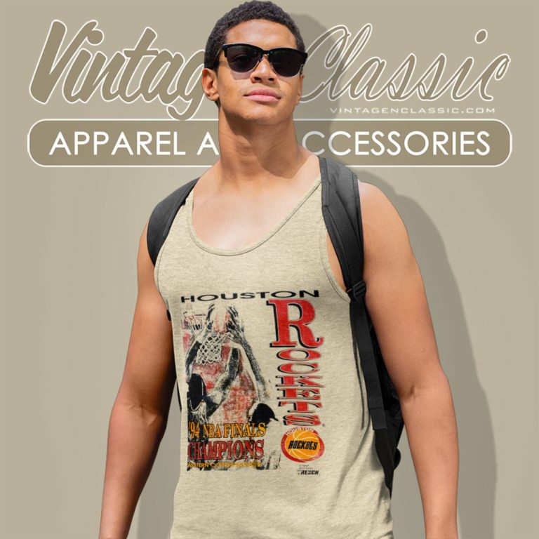 Houston Rockets Basketball Nba Finals Champions 1994 Tank Top Racerback Houston Rockets Basketball Nba Finals Champions 1994 Tank Top Racerback