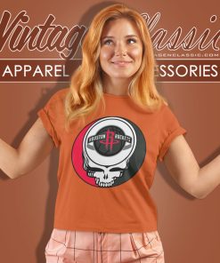 Houston Rockets Grateful Dead Steal Your Face Women T Shirt