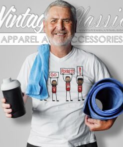 Houston Rockets Lets Go Rockets V Neck TShirt