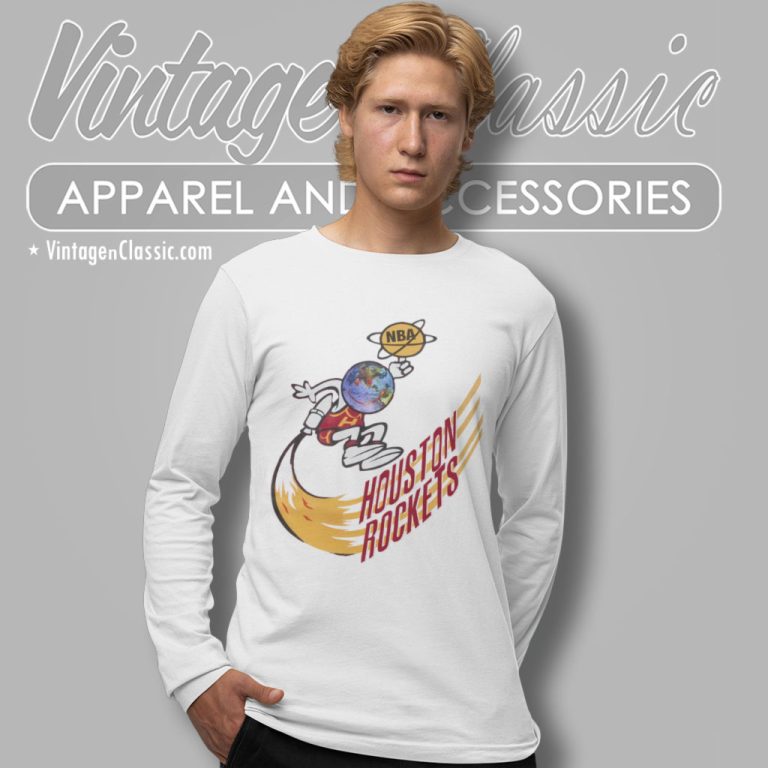 Houston Rockets Travis Scott Long Sleeve Tee Houston Rockets Travis Scott Long Sleeve Tee