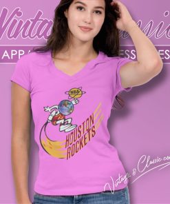 Houston Rockets Travis Scott V Neck TShirt