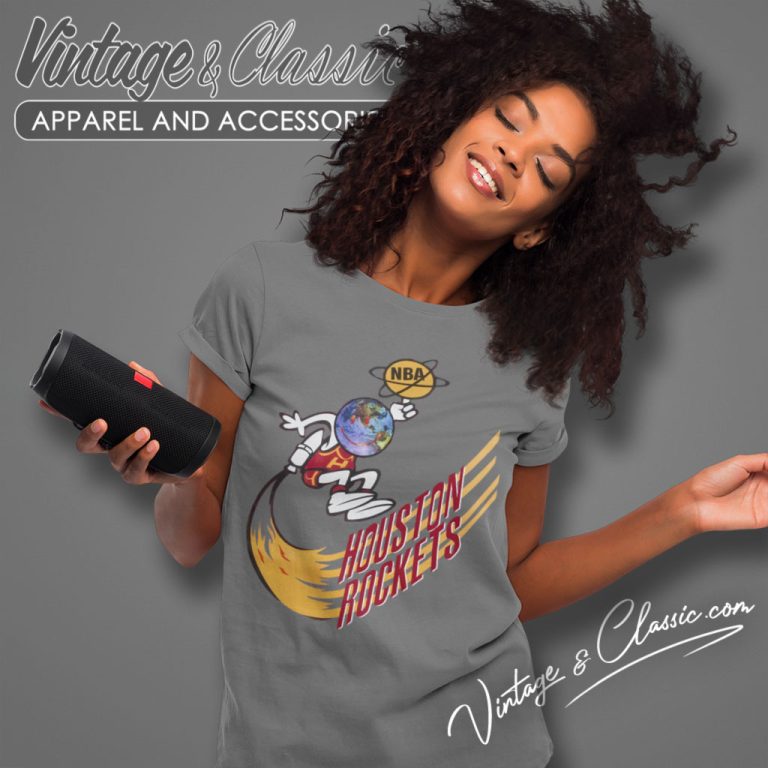 Houston Rockets Travis Scott Women T Shirt Houston Rockets Travis Scott Women T Shirt