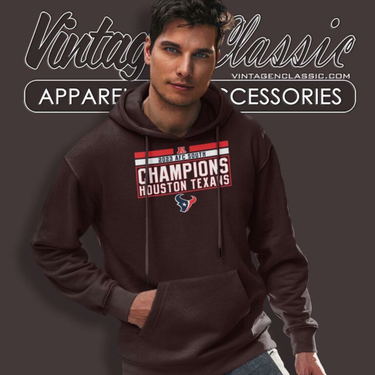 Houston Texans 2023 Afc South Division Champions Hoodie Houston Texans 2023 Afc South Division Champions Hoodie