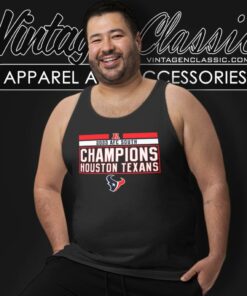 Houston Texans 2023 AFC South Division Champions Shirt 4 Houston Texans 2023 Afc South Division Champions Tank Top Racerback