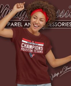 Houston Texans 2023 AFC South Division Champions Shirt 6 Houston Texans 2023 Afc South Division Champions Women T Shirt