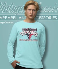 Houston Texans AFC Divisional Round Shirt 1 Houston Texans Afc Divisional Round Long Sleeve Tee