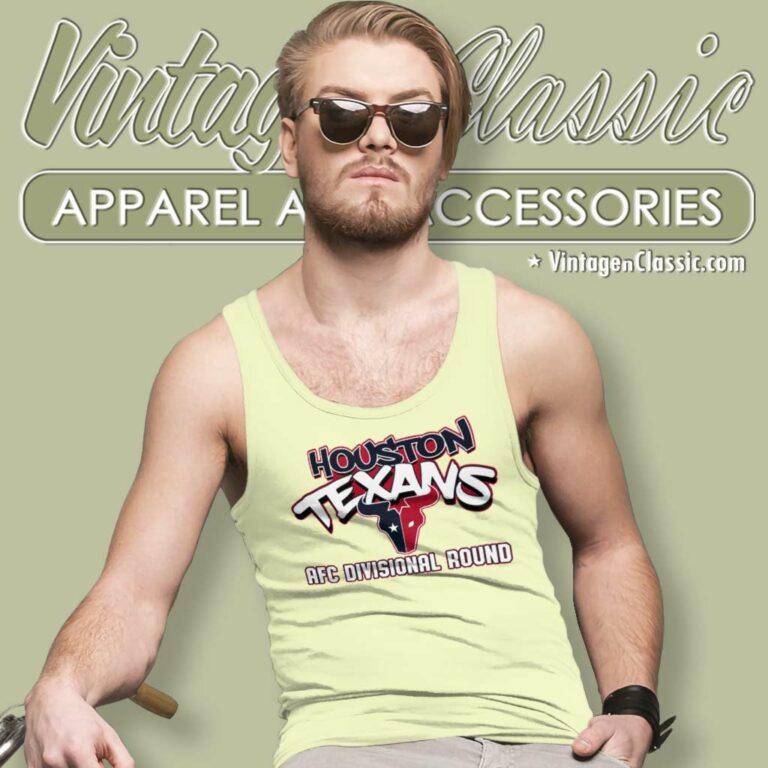 Houston Texans Afc Divisional Round Tank Top Racerback Houston Texans Afc Divisional Round Tank Top Racerback