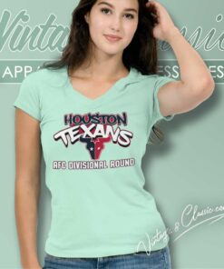 Houston Texans AFC Divisional Round Shirt 4 Houston Texans Afc Divisional Round V Neck TShirt