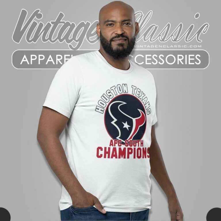 Houston Texans Afc South Champions Logo 2023 T Shirt Houston Texans Afc South Champions Logo 2023 T Shirt