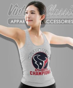 Houston Texans Afc South Champions Logo 2023 Tank Top Racerback