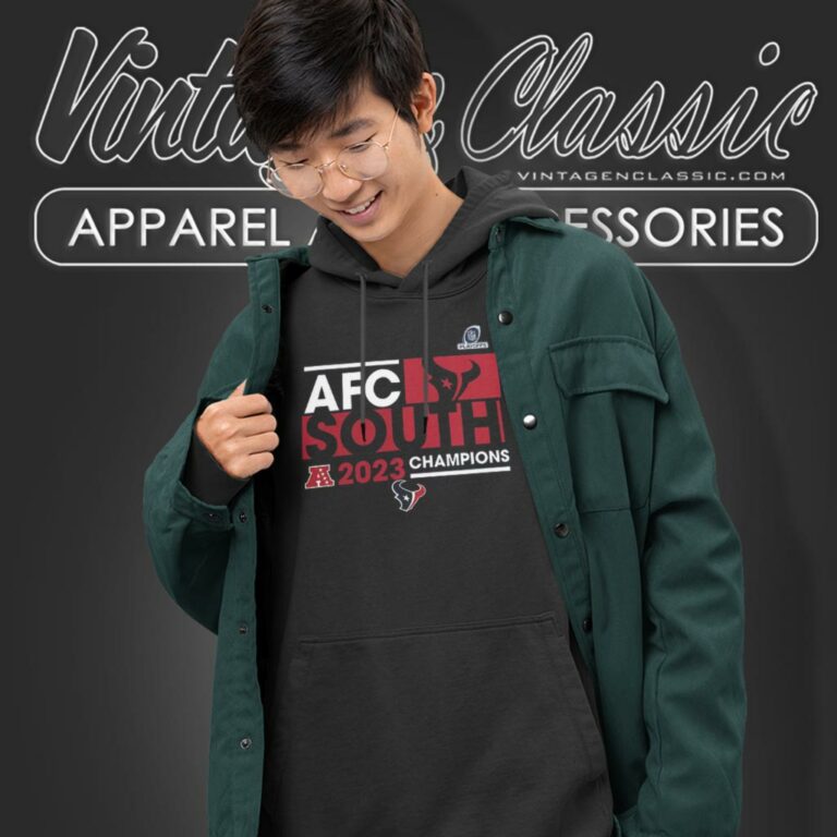 Houston Texans Afc South Division Champions 2023 Hoodie Houston Texans Afc South Division Champions 2023 Hoodie