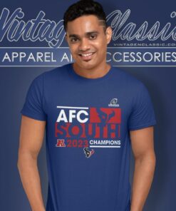 Houston Texans AFC South Division Champions 2023 Shirt 4 Houston Texans Afc South Division Champions 2023 T Shirt