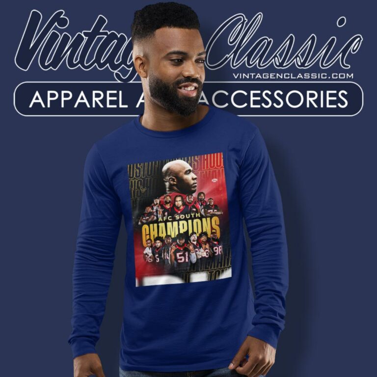 Houston Texans Are The Champions Of Afc South Division Nfl Playoffs 2023 Poster Long Sleeve Tee Houston Texans Are The Champions Of Afc South Division Nfl Playoffs 2023 Poster Long Sleeve Tee
