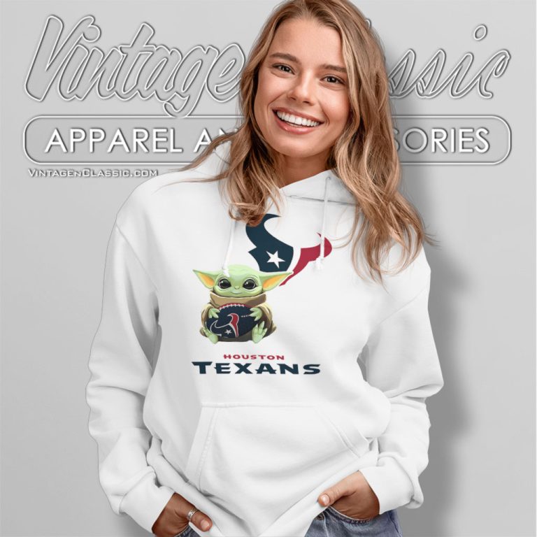 Houston Texans Baby Yoda Hoodie Houston Texans Baby Yoda Hoodie