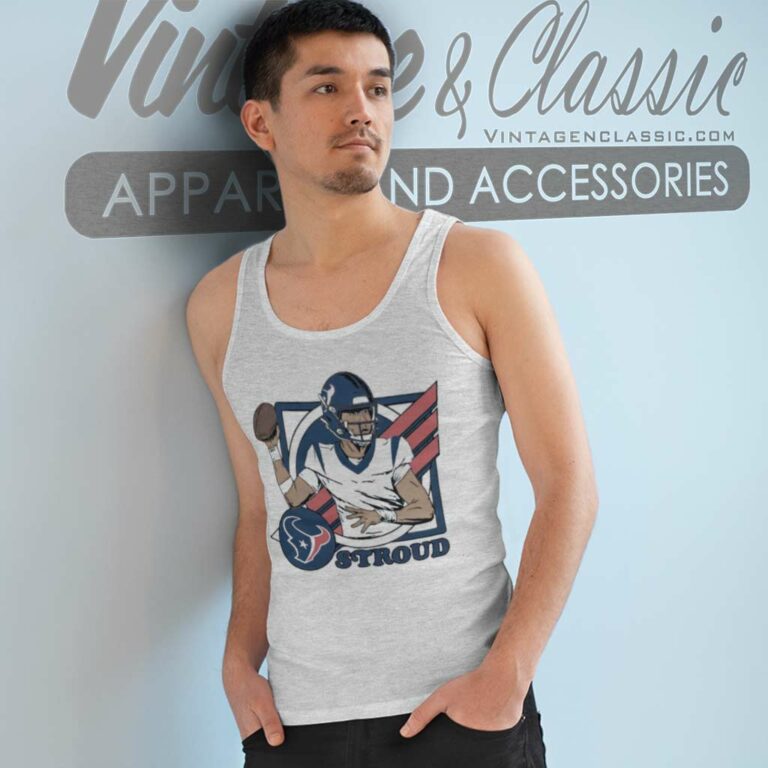 Houston Texans C J Stroud 2023 Nfl Draft First Round Pick Caricature Tank Top Racerback Houston Texans C J Stroud 2023 Nfl Draft First Round Pick Caricature Tank Top Racerback