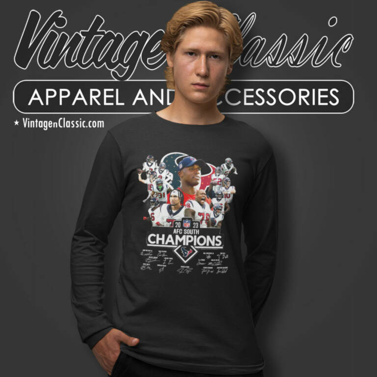 Houston Texans Champions Nfl Long Sleeve Tee Houston Texans Champions Nfl Long Sleeve Tee