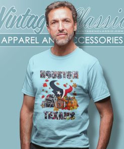 Houston Texans Fall Helmet Pumpkin T Shirt